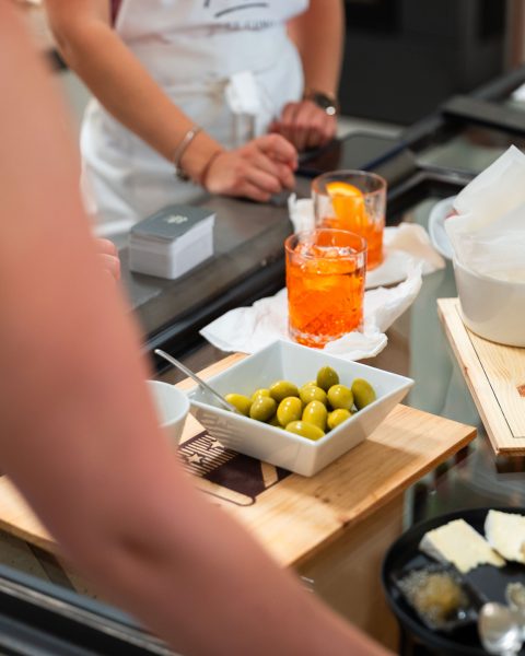 The spritz lesson: Aperol and olives