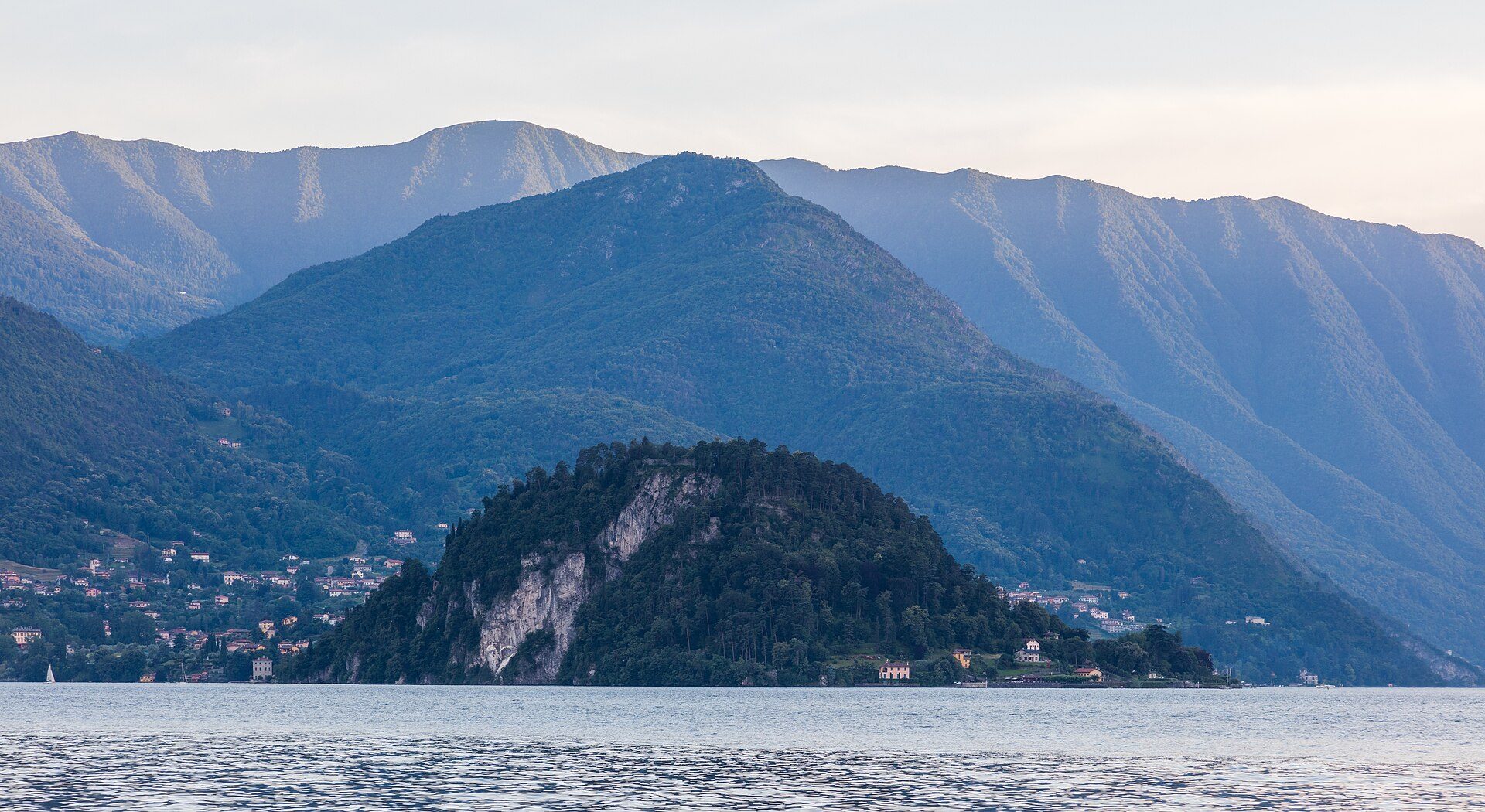 Panorama of Lake Como from Punta Spartivento, Bellagio